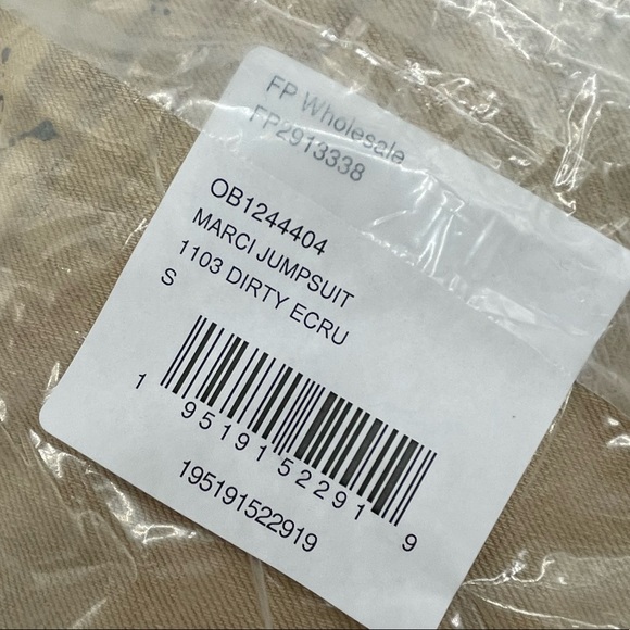 NWT Free People Paint Splatter Jumpsuit - Picture 7 of 12